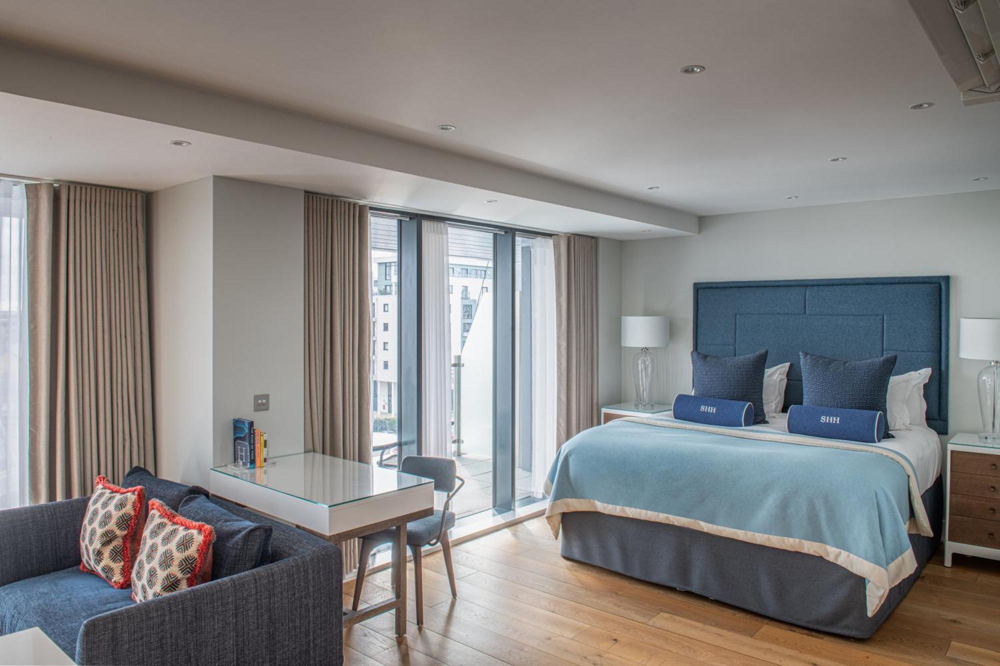 Harbour Hotel & Spa Саутгемптон Номер фото A bedroom at the hotel